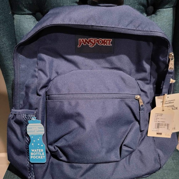 Jansport Cross Town Plus Backpack with 15” Laptop Pocket - Picture 1 of 3